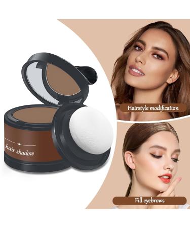 Light Brown Hair Concealer Powder | Root Cover-Up & Repair for Men & Women | Fast-Action Hair Chalk - Buy Online on GoSupps.com