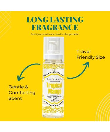 Infinix Tropical Mango Fine Fragrance Mist - 2 fl oz/60ml Body Spray for Women Gentle and Long Lasting Perfume for Men & Women For Daily Use - For all occasions - Buy Online on GoSupps.com