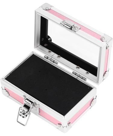 Nail Drill Bits Holder Drop Resistant Nail Drill Bits Container Aluminum Alloy Multi Hole for Salon (Dazzling Pink) - Buy Online on GoSupps.com