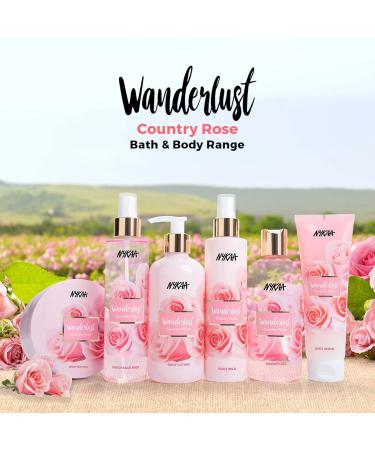 Nykaa Wanderlust Country Rose Body Scrub - Nourishing Gentle Exfoliator With Aloe Vera For Smooth Skin (4.93 Oz) - Buy Online on GoSupps.com