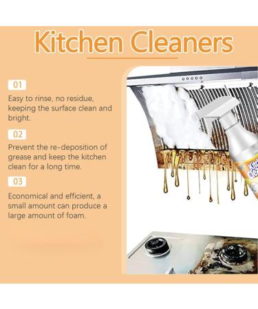 Sciasi Kitchen Foam Cleaner Sciasi Kitchen Cleaner Spray Powerful Sciasi Drain Cleaner Removing Stain Kitchen Bubble Cleaner Spray All-Purpose Kitchen Pots and Pan Cleaner (1pcs) - Buy Online on GoSupps.com