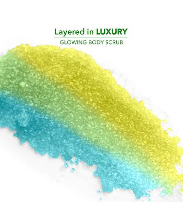 Blossom Layered Luxury Scented Foaming Body Sugar Scrub - Exfoliating Polish with Vitamin C - Cruelty-Free 300ml - Peach Fragrance - Buy Online on GoSupps.com
