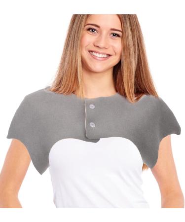 LIFKOME Double Shoulder Brace Sleeping Warm Support Warm Shoulder Brace Winter Elderly Shoulder Support Women Shoulder Protector - Buy Online on GoSupps.com