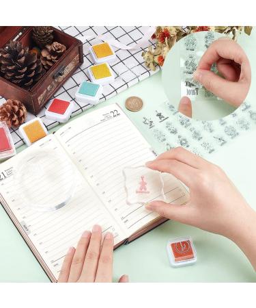 Mystic Tarot Pattern Silicone Clear Stamp - 4.3 x 6.3 Inch - Perfect for Scrapbook, Journal, Card Making - GLOBLELAND - Buy Online on GoSupps.com