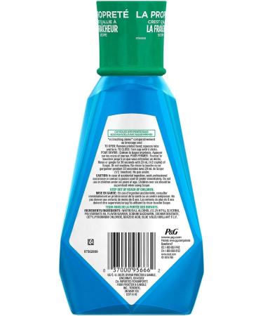 Crest Scope Outlast Mouthwash 16.9 oz - Long Lasting Peppermint | Fresh Breath - Buy Online on GoSupps.com