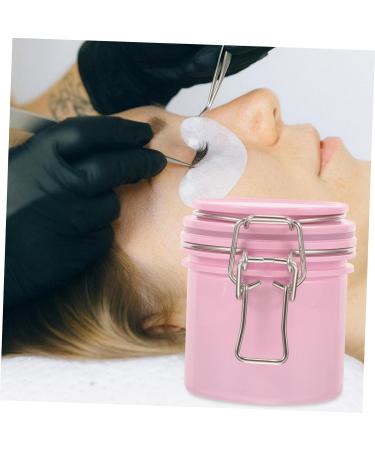 FOMIYES Pot De Colle Cils tanche 200 Ml Rose R cipient De Stockage Pour Extensions De Cils Usage Professionnel Et Domestique - Buy Online on GoSupps.com