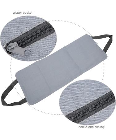 CUEA Yoga Sand Bag | Arm Weightlifting Sandbag for Yoga & Resistance Training | Two Handle Design | Not Filled | 8.3x20.9In | Grey - Buy Online on GoSupps.com
