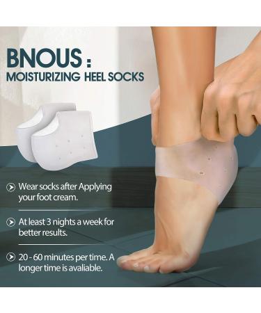 ND Urea 40% Foot Cream - Best Callus Remover for Dry Feet, Hands, Elbows, Knees - Cracked Heel Repair with Socks - Intensive Moisturizer for Rough, Thick, Dry Skin - Buy Online on GoSupps.com