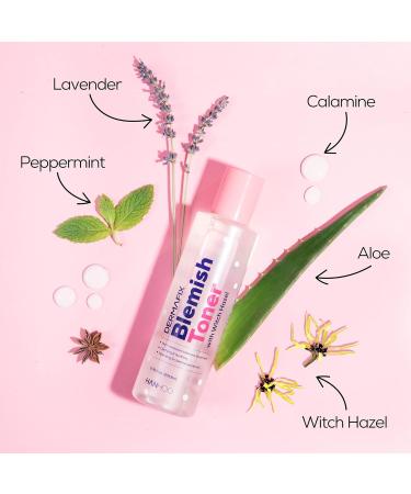 Hanhoo DermaFix Blemish Toner - Soothing Calamine & Witch Hazel Reduces Redness Controls Oil Prevents Breakouts - 6.76 fl. oz | International Shipping Available - Buy Online on GoSupps.com