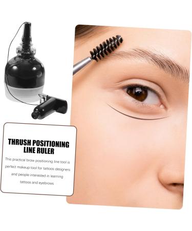 Didiseaon 3pcs string Brow Mapping Drawing Women Eye Eyebrow Pre- Black Makeup Positioning M Ruler Linem - Buy Online on GoSupps.com