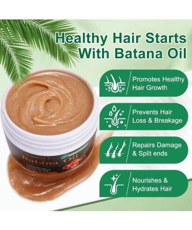 Batana Oil for Hair Growth.100% Raw Batana Oil-4.2 OZ Organic Batana Oil from Honduras-Prevent Hair Loss Promote Hair Thickness- Hair Care for Women & Men - Buy Online on GoSupps.com