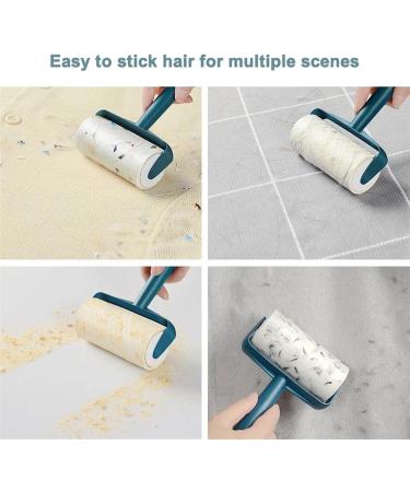 New Tearable Sticky Roller Brush - Pet Hair Remover & Carpet Cleaning Tool | Household Essential - Buy Online on GoSupps.com