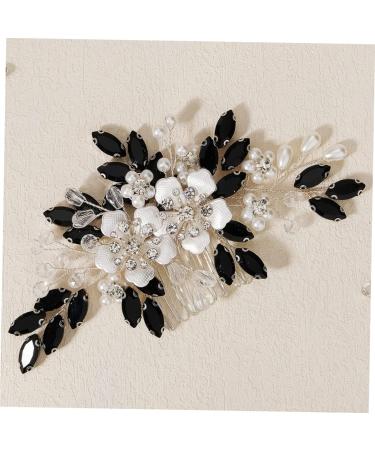 FRCOLOR Bridesmaid Hair Accessories pearl flower comb Wedding hair comb Crystal hair decor wedding hair hair decor for wedding Hair fork rhinestones flower arrangement bridesmaid Bride - Buy Online on GoSupps.com