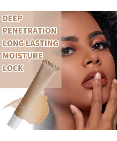 Pack of 2 Lip Balm Lip Mask Lip Glow Oil Non-Stick Moisturizing Lip Balm for Soothing Tinted Care Instant Hydration (Beige) - Buy Online on GoSupps.com