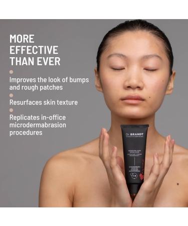Dr. Brandt Microdermabrasion Renewing Face Exfoliator - Best Exfoliating Scrub for Dull Skin Fine Lines & Acne Scars - 2 oz International Shipping - Buy Online on GoSupps.com