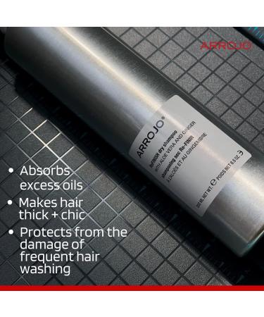 ARROJO ReFINISH Volumizing Dry Shampoo - Revitalizing Spray for Women & Men | Invisible Finish, All Hair Types | Large Size - Buy Online on GoSupps.com