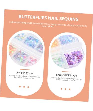 minkissy 16 Boxes Nail Art Sequins Accessories Nail Accessories Decor Summer Nail Decals 3d Nail Glitter Nail Jewels Rhinestones Manicure Tools Nail Sequins Nail Art Glitter Irregular Patch - Buy Online on GoSupps.com