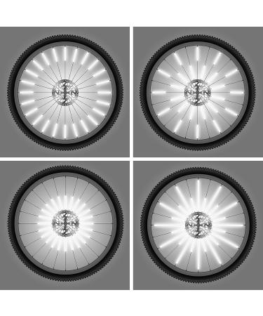 Terjbg 36 x Bike Spoke Reflectors - 360 Visibility Cat Eyes for Night Safety | Easy Assembly - Buy Online on GoSupps.com