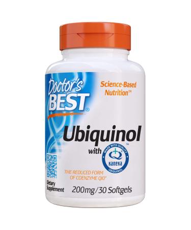 Doctor's Best Ubiquinol with Kaneka 200 mg 30 Softgels - Buy Online on GoSupps.com