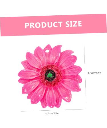 HOMSFOU 40 pcs key chain pendant resin flower charms keychain sunflower party favors flower bracelet charms daisy earring charms sunflower key ring key ornament Accessories delicate Assorted Color2x4pcs 4.75X4.75X0.78CMx4pcs - Buy Online on GoSupps.com