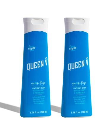 QUEEN V Queen it Up - V Intimate Wash, 6.76 oz.(Pack of 2)