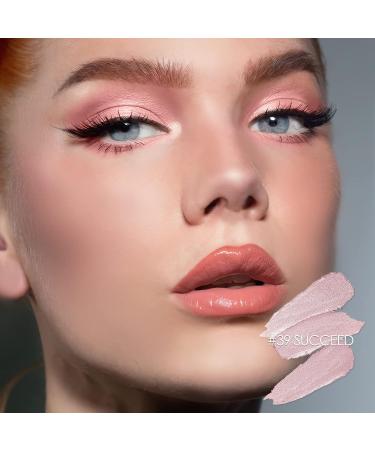 FOCALLURE Shimmer and Matte Cream Eyeshadow Stick - Long Lasting Waterproof Eye Shadow Pen for Women - High Pigment Eye Highlighter and Liner Makeup (SUCCEED) - Buy Online on GoSupps.com