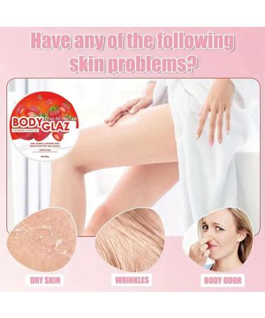 Body Gla-ze Strawberry Shortcake Fruity Moisturizing Body Gla-ze Strawberry Body Butter Skin Care Body Gla-ze Oil for Efficient Slow Down Skin Dryness and Tightness Anti-Aging & Tightens Skin - Buy Online on GoSupps.com