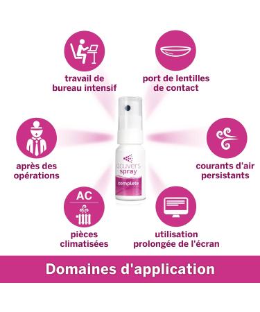  ocuvers Ocuvers Complete Eye Spray with 0.3% Hyaluronic Acid Liposomes Aloe Vera Vitamin B5 and Vitamin E - Spray - Buy Online on GoSupps.com