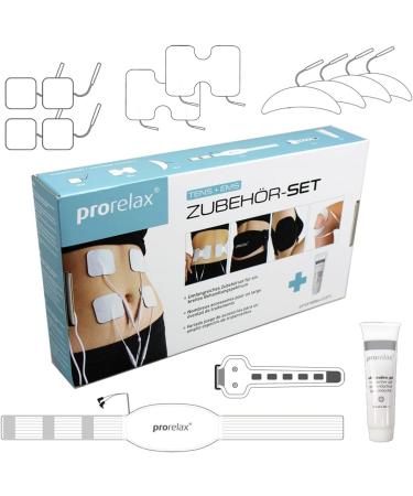 ProRelax Comprehensive Accessory Set for TENS & EMS Devices | Enhance Pain Relief & Muscle Recovery - Buy Online on GoSupps.com