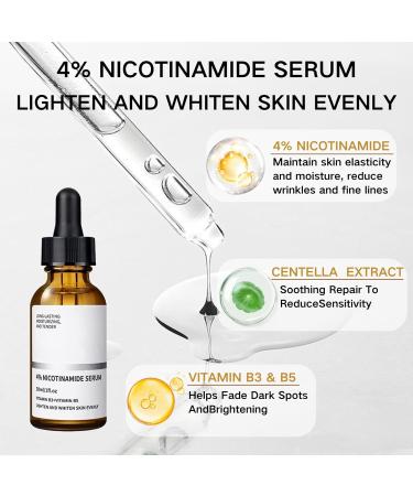 Dark Spot Correcting Glow Serum - Niacinamide Serum - Hydrating Face Serum for Women - Dark Spot Remover for Face - Hyaluronic Acid Serum - Improving Skincare - Hydrating Anti-Aging Facial Essence - Buy Online on GoSupps.com