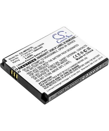 Buy SPANN Battery Replacement for Ingenico IMP627 IMP657 iSMP4 - 3.7V Part No: 296196699 F734A1953 | International Shipping Available - Buy Online on GoSupps.com