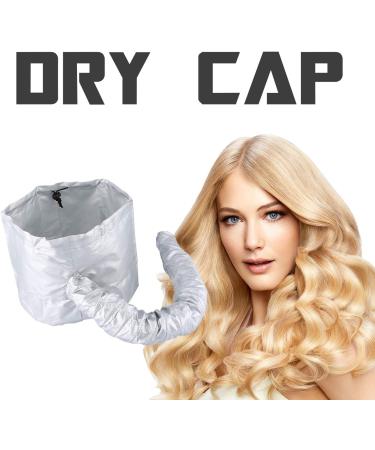 Lobonbo Portable Soft Hair Drying Cap Bonnet Hood - Grey - Buy Online on GoSupps.com