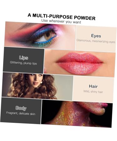 Beavorty 1 Set Glitter Powder Shimmer Powder Hair Glitter Highlighter Powder Spray Flash Powder Face As Shown 2 7.4X6.8CM - Buy Online on GoSupps.com