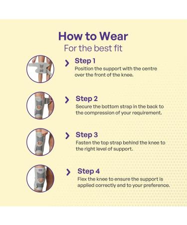 Knee Brace for Men with Side Stabilizer - Ultimate Support & Comfort for Active Lifestyles | International Shipping Available - Buy Online on GoSupps.com