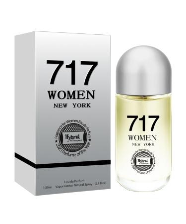 Hybrid & Company 717 Women New York Eau De Parfume Pour Femme Natural Spray 3.4FL.OZ