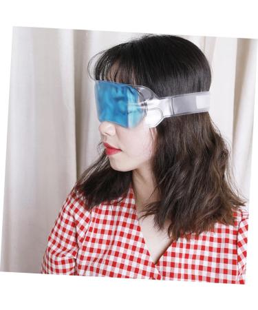 Beavorty 1Pc Relaxing Blinder Cold Eye Mask Eyeshadow Coverage Blindfolded Sleeping Bead Eye Mask Night Mask for Sleeping Eye Mask Eye Patch Gel Ice Eye Patch Ice Blue - Buy Online on GoSupps.com