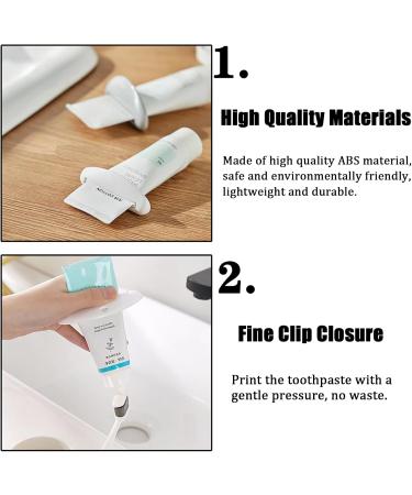 Tsathoggua 6-Piece Tube Squeezer Set | Save Toothpaste & Creams | Practical Donor Clips & Presser | Reduce Waste in Cosmetics & Ointments - Buy Online on GoSupps.com