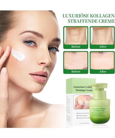  Generisch 2 Pack Luxury Collagen Firming Cream Plant Extracts Body Lotion Women Nourishing Fast Absorbing Luxury Collagen Cream for Neck Chest Arm Legs - Buy Online on GoSupps.com