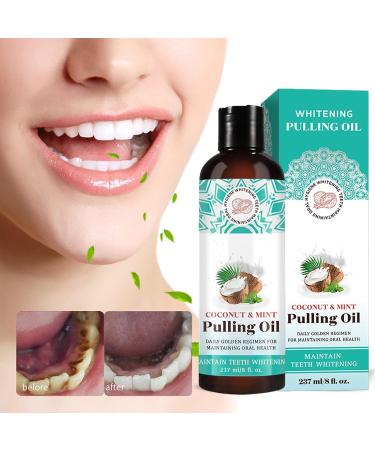 Oil-Pulling Mouthwash 237ml | Fresh Breath & Healthy Gums | Essential Oils for Oral Care - Buy Online on GoSupps.com