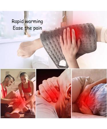 Fdit Electric Blanket - 4 Timings 6 Heating Modes Fast Warming Gray Throw for Home - Perfect for Cozy Comfort & International Shipping - Buy Online on GoSupps.com