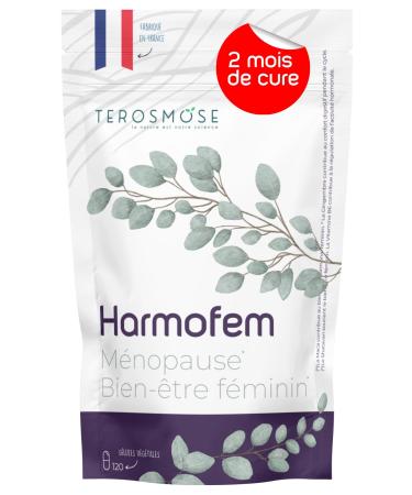 Harmofem Female Hormone Wellness | Maca Ladybird & Vitamin B6 | Natural Support During Menopause and Women's Cycles | 120 Capsules 2 Month Cure