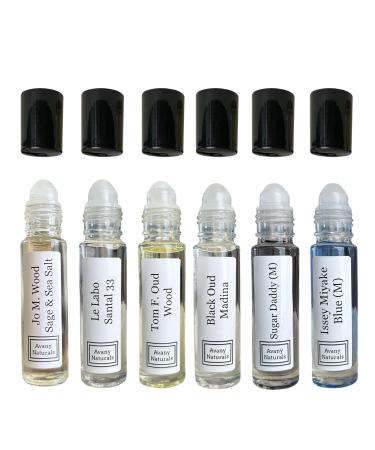 Fragrance Oil Samples For Men - Enhanced Scents Perfume - Scented Body Oil Travel Size Cologne Perfume Gift Set 12 Pc Mens Mystery Box (Masculine Vibes) - Buy Online on GoSupps.com