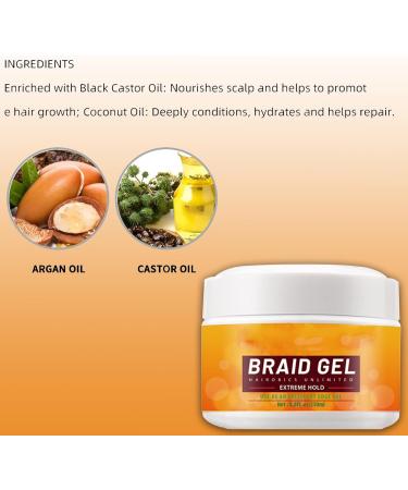 LHLXZQ Weave Gel Hair Control Gel Curl Holding Styling Gel For Any Hair Texture. Twisting Gel for Weave Edges 485ml*5 - Buy Online on GoSupps.com