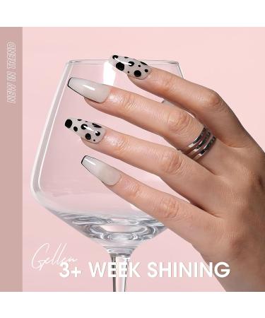 Gellen 18ml Gel Nail Polish - 807 Milk White Jelly Gel Nail Polish Sheer Gel Nail Polish Transparent Gel Polish - Buy Online on GoSupps.com