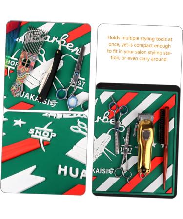 Ipetboom Haircut Mat Hair Tools for Women Pad for Curling Iron Barber Stations Hair for Women Hair Rollers for Women Hair Styling Station Mat Storage Hair Dryer Appliance - Buy Online on GoSupps.com