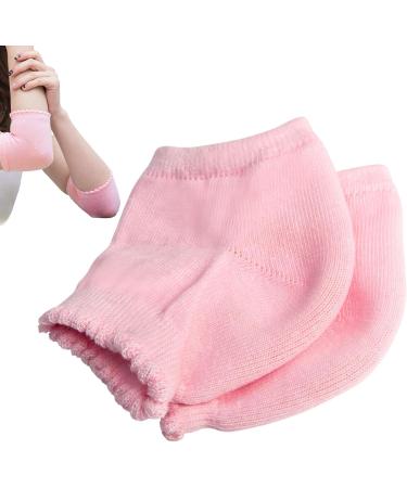 Gel Elbow Sleeve - Skin Dryness Moisturizer Heels | 1 Pair Cracked Heels and Elbows Pads with Hydrating Gel Ingredients | Elbow Moisturizers for Working Studying Sleeping Or Hiking - Buy Online on GoSupps.com