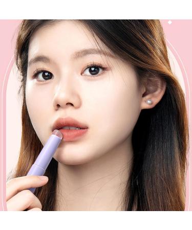 WPSAGEK Purple Lip Brush - Soft Silicone Angled Applicator for Lipstick Lip Balm & Gloss Reusable & Multifunctional - Buy Online on GoSupps.com
