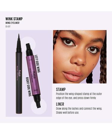 KAJA Wink Stamp | Wing Eyeliner Stamp & Pen | Cruelty-Free, Vegan, Paraben-Free, Phthalates-Free | K-Beauty - Buy Online on GoSupps.com