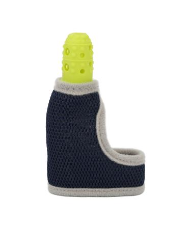 Suction-stop glove made of silicone soft breathable finger protection for babies adjustable suction daution protection for toddlers elastic network finger protection prevents children from fingers