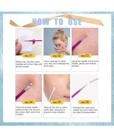 Hearyone Pimple Popper Tool Kit | 7pcs Blackhead & Acne Removal Set | Stainless Extractor Tools in Metal Case - Buy Online on GoSupps.com